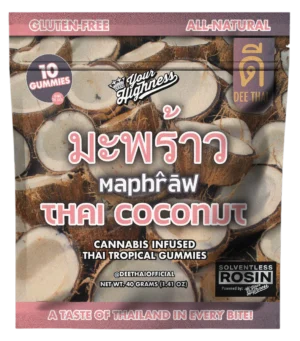 Thai Coconut Indica Gummies 10pk